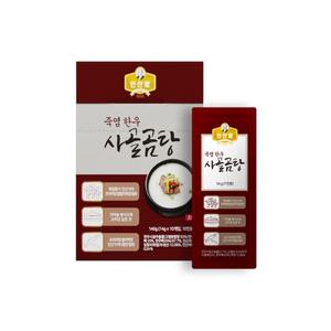 인산가 죽염 한우 사골곰탕 14g x 10포