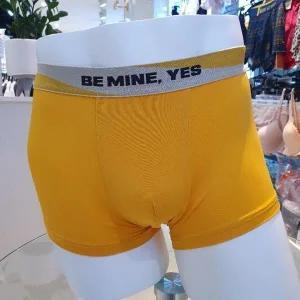 [예스] DP02 깔끔 노랑 남성 드로즈팬티 110 남자 편한사각 스판 밴드 팬티 학생  (S13986631)