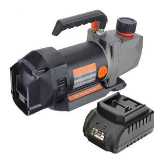 휴대용 냉매 진공 펌프 18V 에어컨 충전 무선 리튬 배터리 진공 펌프