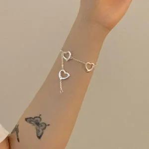 [하프클럽/셀러허브_여성트랜드패션]ONM (써지컬스틸) Unit heart bracelet D 27