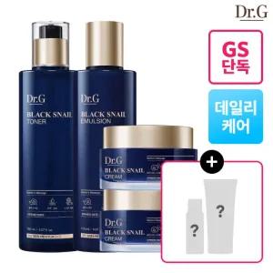 [GS단독]닥터지 블랙스네일 크림 2개+토너 150mL+에멀전 150mL+증정
