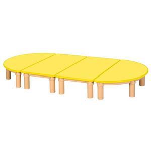 [RGLQ87SS]H45 3 안전 노랑 유아 책상 노랑테두리 29