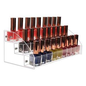 [RGLL564T]매니큐어 선반 진열대 립스틱 정리대 네일 투명