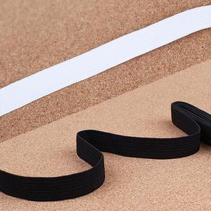 [RGM8616Q]국산 골고무줄 납작고무줄 하얀 검정 골