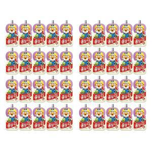 [XB7GKJ38_48]뽀로로 홍삼쏙쏙 홍삼블루베리 100ml 40개