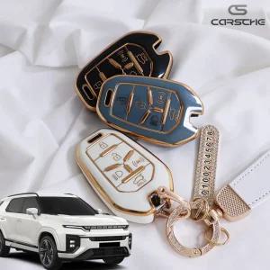 액티언 차 키 커버 케이스 토레스 티볼리 키케이스