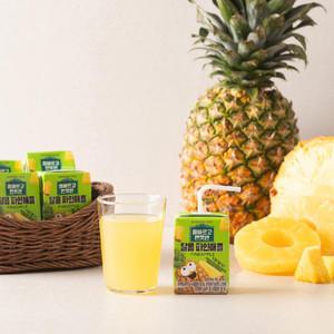 [롯데백화점]신세계푸드 올바르고 반듯한 달콤 파인애플 120ml x 24입