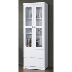 북유럽 심플 유리 그릇 찬장(60cm) 장식장 엔틱 접시 보조 키친 사이드