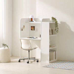 [포스트모던]칼리지 LED 집중력책상+오픈책장