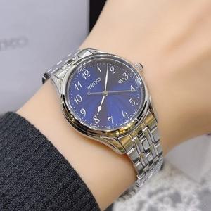 세이코 사파이어 쿼츠 여성 가죽시계 SUR641P1