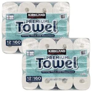 코스트코 커클랜드 키친타올 160매 12롤 2개 gx