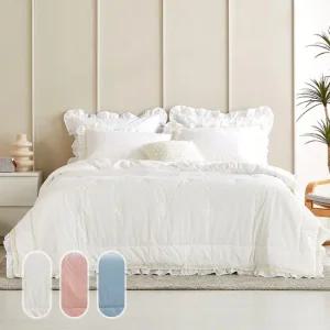 메종노아 울메이드 로맨틱 양모이불 패드 베개커버 세트 K 3색상