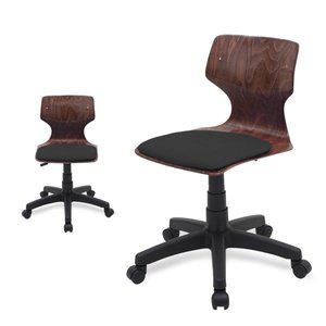 [체어포커스] 하이팩 CF-505 원목 학생 공부 책상 학원 학교 강의실 교회 편한 팔걸이없는 의자