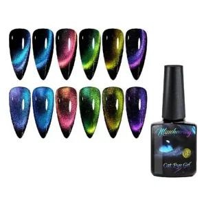 오로라 젤 네일아트 자석네일아트 마그넷 홀로그램