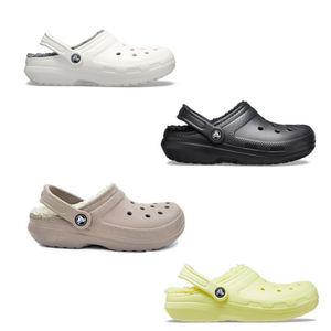 크록스 클래식 라인드 클로그 남녀공용 털샌들 겨울용 방한 퍼 슬리퍼 털신 뽀글이 실내화