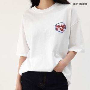 티셔츠 홀릭메이커 여성의류 남성의류 반팔티 남녀공