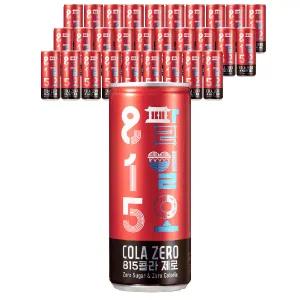 웅진식품 815 제로 콜라 250ml 30개