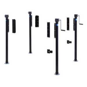 트럭캠퍼 전동 아웃트리거 수동개 주차 카라반 잭 지지대