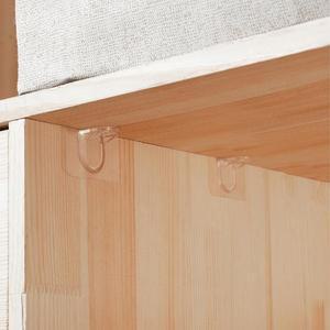 무타공 투명 까치발 ㄱ 브라켓 벽 선반 꺽쇠 지지대