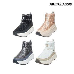 [기타][아키클래식] 24FW 퀼팅 방한화 미들컷 여성 4컬러 택1