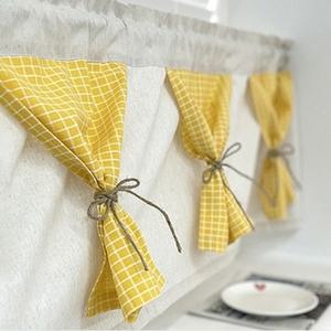 이중 1개 옐로우 체크 큐티바란스