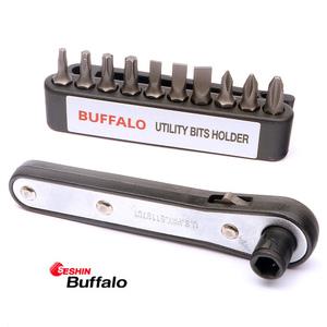 미니 라쳇렌치 세트 11PCS 깔깔이 드라이버 별 비트 - + 십자 일자 빗트 소형 라쳇핸들 대만산