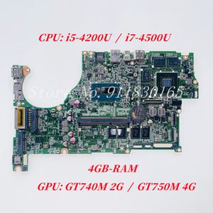 DAZRQMB18F0 Acer 아스파이어 V5-573G V5-473G V5-573P V7-482PG V5-473P V7-582PG 노트북 메인보드i5 i7 C