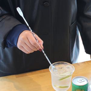 스텐 머들러 스틱 바스푼 26cm 칵테일머들러 머들러스틱 바스푼 하이볼머들러 하이볼스틱