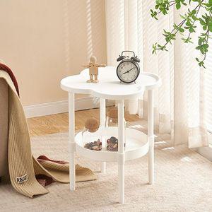 파스텔 클로버 조립선반 공간활용 다용도 협탁 포인트 인테리어 수납장 사이드테이블