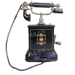 레트로전화기 빈티지 옛날 인테리어 소품 다이얼 유선 클래식 옛날전화기