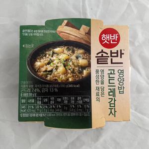 CJ 햇반 솥반 곤드레감자 영양밥 200g x 18개 솥밥