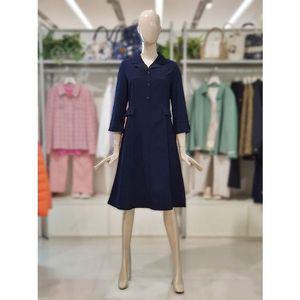 [갤러리아] 크로커다일레이디 카라 플레어 원피스 CLDFOP101