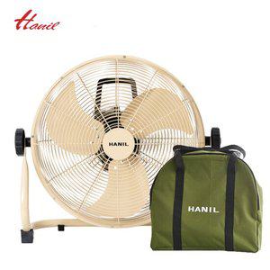 한일 캠핑선풍기 캠핑용 무선 충전식 써큘레이터 가방포함 16인치 40cm 탄색상