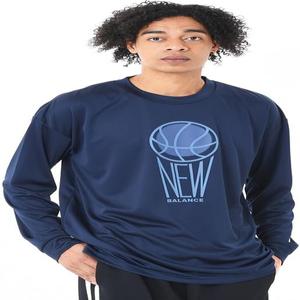 뉴발란스 농구복 티셔츠 긴소매 남성 AMT45181TNV