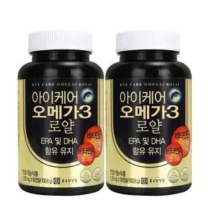 종근당건강 아이케어 오메가3 로얄 90정 2개