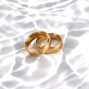 [오너클랜]패션반지 금색 써지컬스틸 티타늄반지