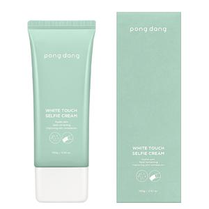퐁당 화이트 톤업크림 터치 셀카 미백 기능성 바르고 자는 시카 톤업 크림 100g