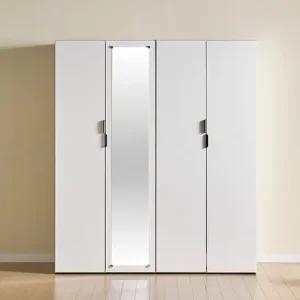 누에보 LPM 키큰장_도어 1600 거울 옷장세트
