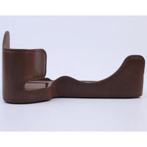 소니 호환용 A1/A7S3/A7S III/A7 Mark IV/A7M4 카메라용 호환 진짜 가죽 하프 케이스 그립