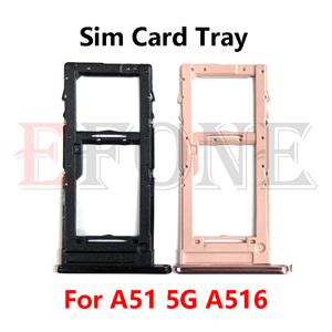 유심 트레이 슬롯 삼성 호환 갤럭시 A51 A516 5G 카드 홀더 어댑터 소켓 수리 부품