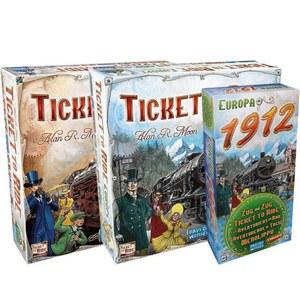 티켓투라이드 유럽 ILUDA 아메리카 상품 Europe 보드게임 디럭스 TO 원더 게임