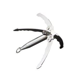 암벽 등반 갈고리 등산 스틸걸이 산악 안전고리 스틸 피켈 그래플링 접이식 서바이벌