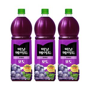 미닛메이드 푸르티 포도 1.5Lx12pet/1BOX