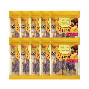 참좋은간식 고구마치즈 100g - 오리말이 10개세트