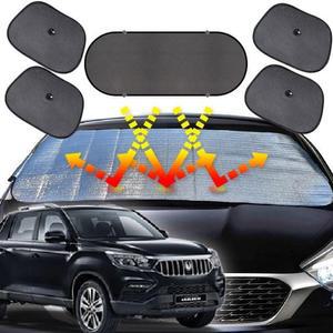 [MEI9P715_56]렉스턴스포츠칸 차량커버 차박용품 6종세트