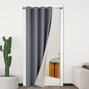 [QNU7X964_56]누빔 바람막이 현관중문 가림막 커텐