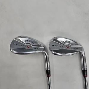 중고 캘러웨이 정품 X시리즈 JAWS 포지드 52도 56도 다골 S 중고웨지세트