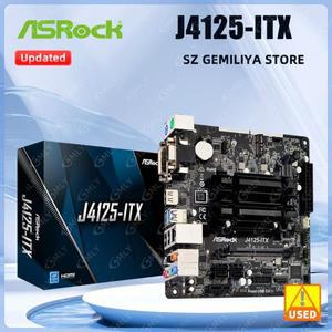 ASRock J4125-ITX Mini-ITX 마더보드 인텔 쿼드 코어 프로세서 J4125 DDR4 48GB PCIe 2.0 x1 4xSATA3 M.2