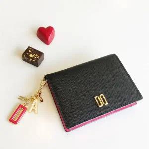 갤러리아 DCWA5F012 닥스 블랙 DAKS 참장식 포인트 DD로고 카드지갑