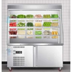 마라탕 냉장 쇼케이스 샤브샤브 업소용 채소 1.2m커튼